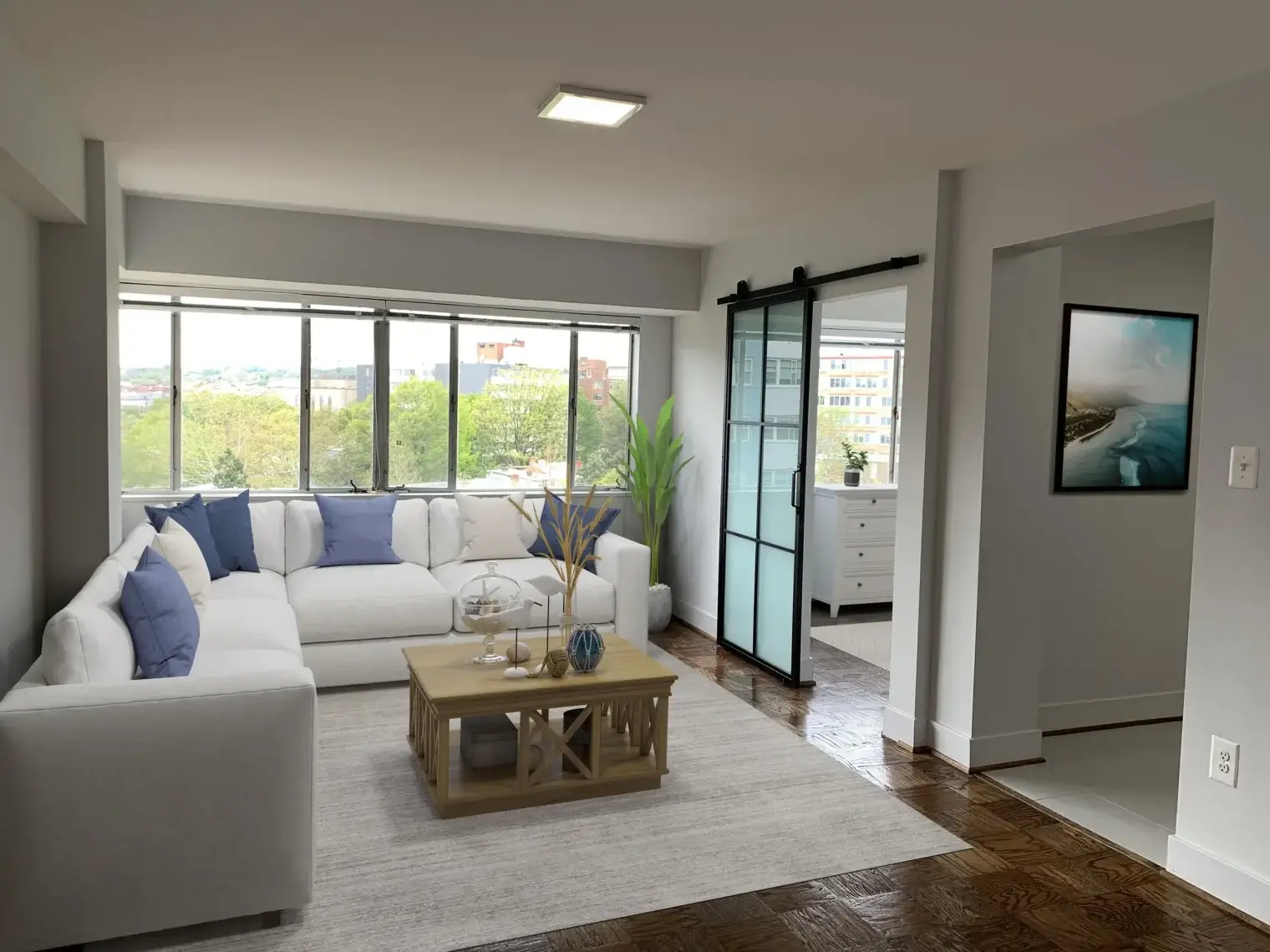 the elise living room apartments washington dc